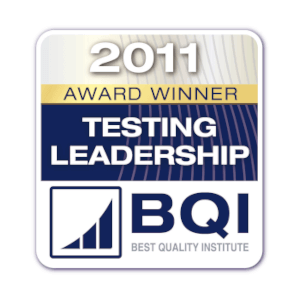 logo bqi testing leadership award winner