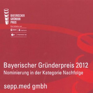 nominierung bayerischer gruenderpreis 2012