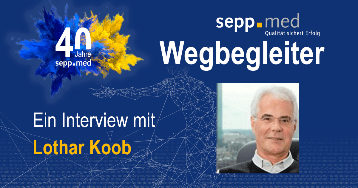 40 Jahre sepp.med – Ein Rückblick mit Lothar Koob