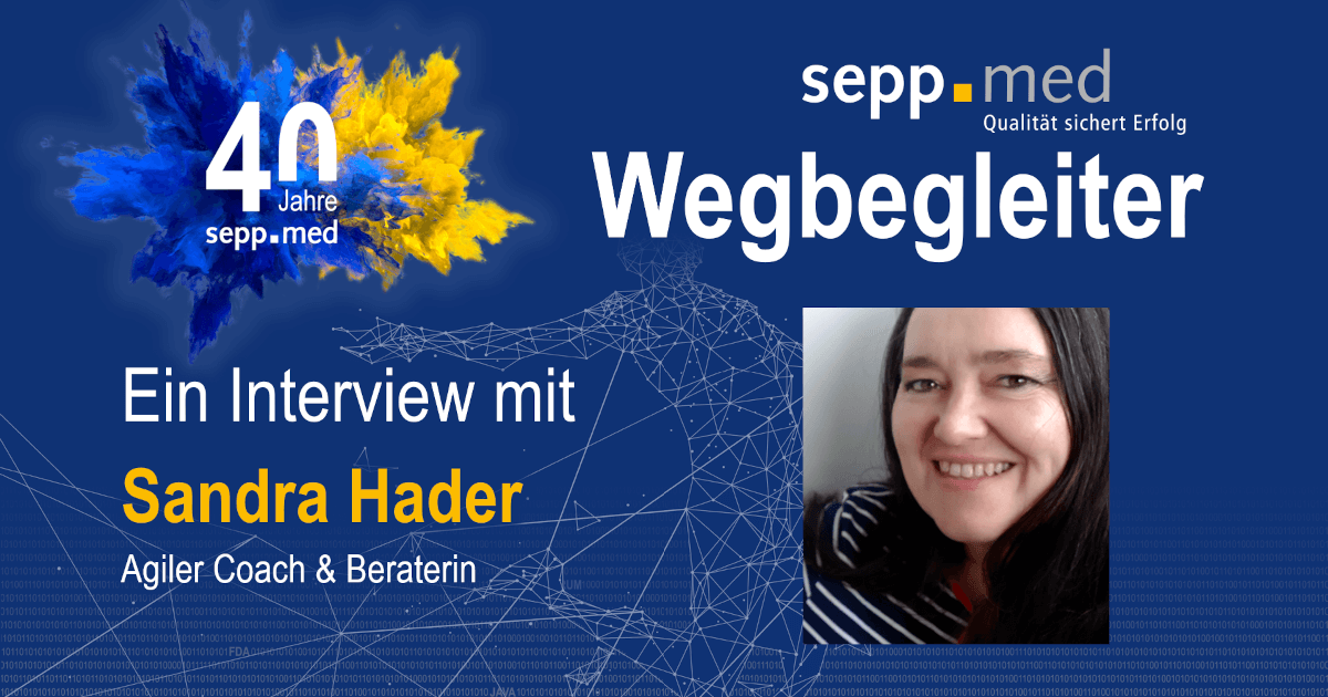 40 Jahre sepp.med – Ein Rückblick mit Sandra Hader