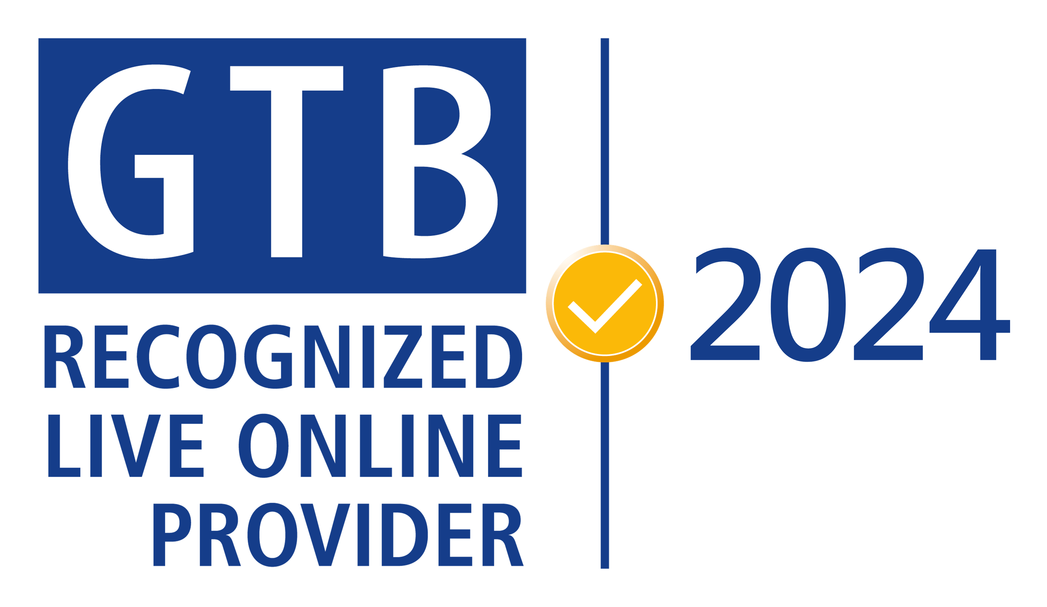 GTB Recognized Live Online Provider